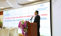 Phát động phong trào đăng ký hiến mô, tạng tại Bệnh viện đa khoa tỉnh Phú Thọ