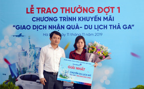 VietinBank tìm ra chủ nhân chuyến du lịch Mỹ trị giá 100 triệu đồng
