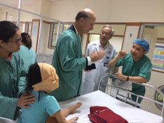 Điều trị thành công trường hợp u quái hỗn hợp vùng mặt tại Bệnh viện Trung ương Huế