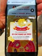 Nhiều khách hàng Bibo Mart ẵm ngay vàng SJC 9999