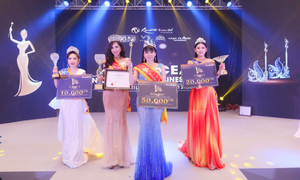 Tài năng nổi bật, cô gái Hà Thành Phạm Bích Thuỷ đăng quang Hoa hậu Đại dương Doanh nhân quốc tế 2019