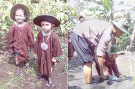 Cặp song sinh của diva Hồng Nhung được dạy như 'con nhà nông'