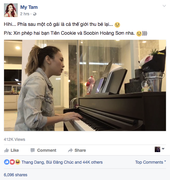 Mỹ Tâm tự đệm đàn piano hát 'Phía sau một cô gái' gây 'bão mạng'