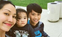 Cuộc sống chăm con, bán hàng online của Kim Hiền ở Mỹ