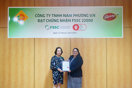 Công ty Nam Phương vinh dự đạt chứng nhận FSSC 22000