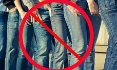 Tranh cãi quy định không mặc quần jeans tới công sở là ngu dốt thời trang