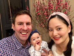 Con gái xinh đẹp đáng yêu của nữ diễn viên phim 'Nàng dâu order' và chồng Tây