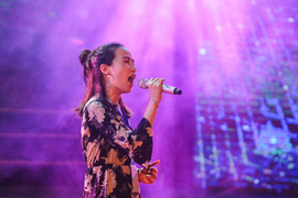 Thí sinh cuộc thi 'Tiếng hát ASEAN+3' nỗ lực chuẩn bị cho đêm bán kết