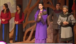 Sững sờ với ‘Ngàn năm mây trắng’ - Vở diễn đầu tiên kết hợp 4 loại hình nghệ thuật truyền thống của Việt Nam