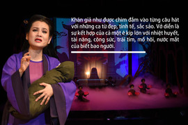 'Ngàn năm mây trắng' - Thử nghiệm sáng tạo với sân khấu truyền thống