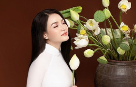 Ca sĩ Đinh Trang bị trật khớp cổ tay khi quay MV ở Mù Căng Chải