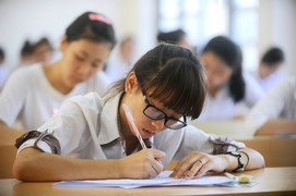Thí sinh không được bỏ hai bài tổ hợp thi THPT quốc gia
