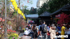 Phố sách Xuân Kỷ Hợi 2019 thu hút hàng nghìn độc giả Thủ đô