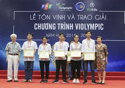 Hà Nội dẫn đầu cả nước số lượng thí sinh giành giải cao tại cuộc thi Violympic