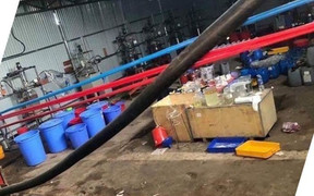 Hiện trường 'nhà máy sản xuất ma túy' quy mô lớn ở Kon Tum