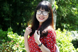Nữ thủ khoa xinh đẹp của Học viện Phụ nữ đam mê hoạt động thiện nguyện