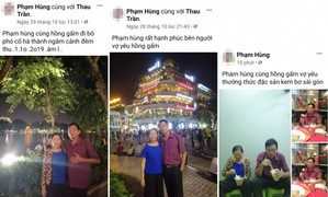 Dân mạng 'ngả mũ' trước cách check-in thể hiện tình cảm với vợ của 'ông chú'