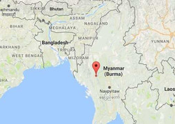 Động đất 6,8 độ Richter rung chuyển miền Trung Myanmar