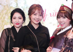 Vẻ 'đẹp đều' của 3 chị em Hari Won khiến nhiều người bất ngờ