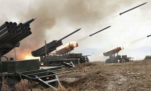 Triều Tiên có thể đã thử nghiệm pháo phản lực mạnh ngang tên lửa đạn đạo