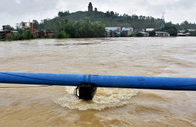 Bình Định lo lũ lớn gây hiểm họa 'vỡ đê'
