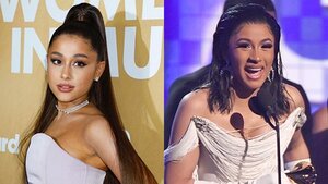 Ariana Grande chửi bậy khi Cardi B nhận giải Grammy