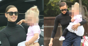 Irina Shayk vui vẻ bên con gái giữa tin rạn nứt với Bradley Cooper