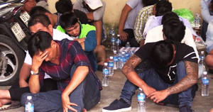 35 giang hồ xăm trổ từ Sài Gòn xuống Bình Dương giải cứu vợ bạn