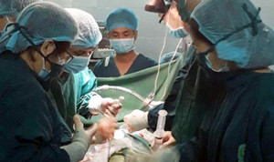 Ca mổ u gan lần đầu tiên được thực hiện thành công tại bệnh viện quận