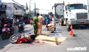 Cụ ông 86 tuổi bị xe tải cán chết thương tâm