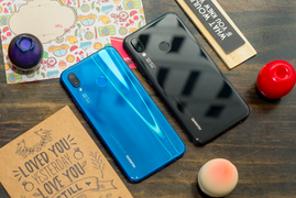Huawei nova 3e camera kép, màn hình tai thỏ, giá 6,9 triệu đồng