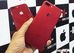 Cận cảnh iPhone 8 Plus màu đỏ đầu tiên về Việt Nam