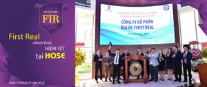 13 triệu cổ phiếu của First Real chính thức chào sàn HoSE