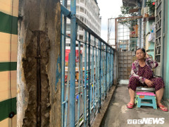 Vì sao dân không chịu di dời khỏi chung cư nứt toác, chờ sập ở TP.HCM?