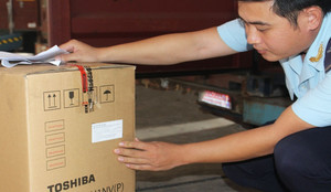 Hơn 3.000 nồi cơm điện Trung Quốc nghi 'đội lốt' Việt Nam bị hải quan Bình Dương thu giữ