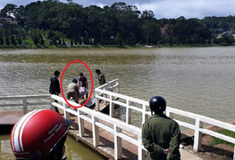 Tìm thấy thi thể nam thanh niên dưới hồ Xuân Hương, Đà Lạt