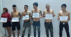 Nhóm côn đồ chửi bới, đấm Đại úy Công an khi tổ tuần tra kiểm tra hành chính