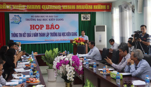Đại học Kiên Giang tuyển sinh 75 sinh viên nước ngoài