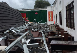 Vì sao chưa có kết luận việc hội trường ủy ban đổ sập sau 8 tháng khánh thành?