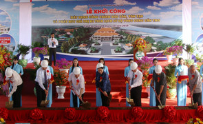 Chủ tịch Quốc hội dự lễ khởi công Khu bảo tồn Lộ Vòng Cung