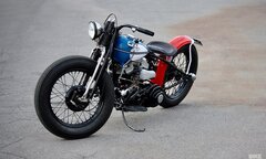 Chiếc Harley-Davidson phong cách bobber độc đáo
