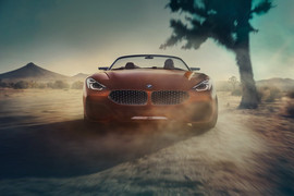 BMW Z4 2019 vừa lộ diện đã gây chú ý vì có thiết kế quá thu hút