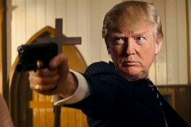 Bị 'chế' cảnh thảm sát báo chí và chính trị gia, Tổng thống Trump phản ứng thế nào?