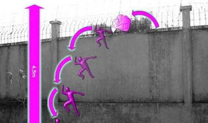 Siêu trộm 'vượt tường' trại giam đi thăm bạn gái