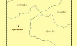Thanh Hóa xảy ra động đất gần biên giới Việt - Lào