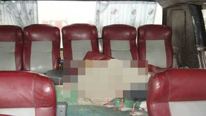 Hành khách chết bất thường trên xe