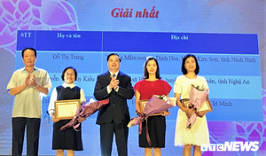 Ban Tuyên giáo Trung ương trao giải cuộc thi tìm hiểu 90 năm lịch sử Đảng