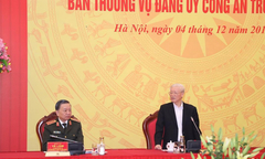 Tổng Bí thư, Chủ tịch nước: Cần khắc phục những hạn chế trong lực lượng công an