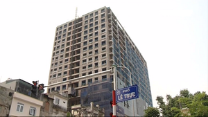 Quy hoạch chi tiết và Giấy phép xây dựng công trình 8B Lê Trực không đồng nhất