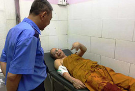 Sư thầy kể giây phút bị đệ tử đâm trong chùa ở Sài Gòn